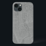 ニューヨーク市地図のスケッチ iPhone 13ケース<br><div class="desc">ニューヨーク市地図のスケッチ。アーティスト： Vision Studio.画像ID: 64746Z</div>
