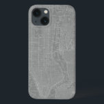 ニューヨーク市地図のスケッチ iPhone 13ケース<br><div class="desc">ニューヨーク市地図のスケッチ。アーティスト： Vision Studio.画像ID: 64746Z</div>