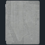 ニューヨーク市地図のスケッチ iPadスマートカバー<br><div class="desc">ニューヨーク市地図のスケッチ。アーティスト： Vision Studio.画像ID: 64746Z</div>