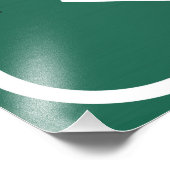 ニューヨーク市州間高速道路道路道路標識 フォトプリント            (角)