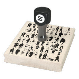 ニューヨーク市市民ゴム切手の人々 ラバースタンプ