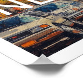 ニューヨーク市旅行ポスターアートプリントポスター ポスター (角)