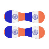 ニューヨーク市旗を持つ愛国的野球 野球ボール (パネル)