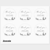 ニューヨーク市有難お願い3" (6枚) ラウンドシール (シート)