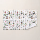 ニューヨーク市民の隣人NYCの人々 バスタオルセット (ハンドタオル)