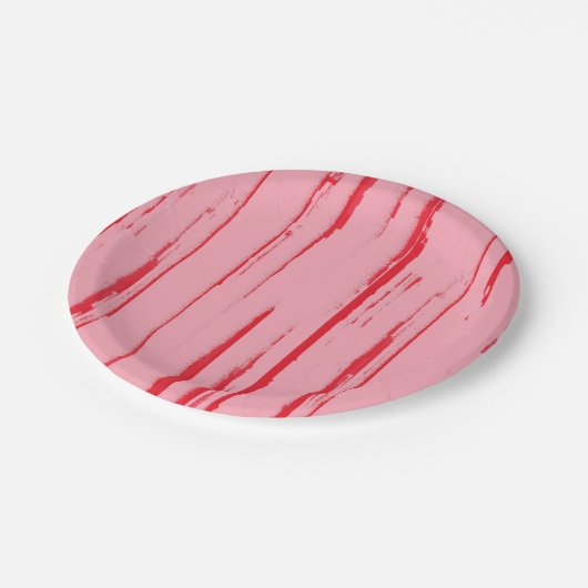 ニューヨーク市立スピーディ・ピンク・プリンス ペーパープレート (アングル)