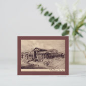 ニューヨーク市立図書館ヴィンテージ ポストカード (スタンド正面)