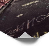 ニューヨーク市立建築 – ウィリアムズバーグ橋 ポスター (角)