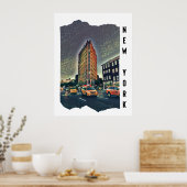 ニューヨーク市立美的フォトアート ポスター (キッチン)