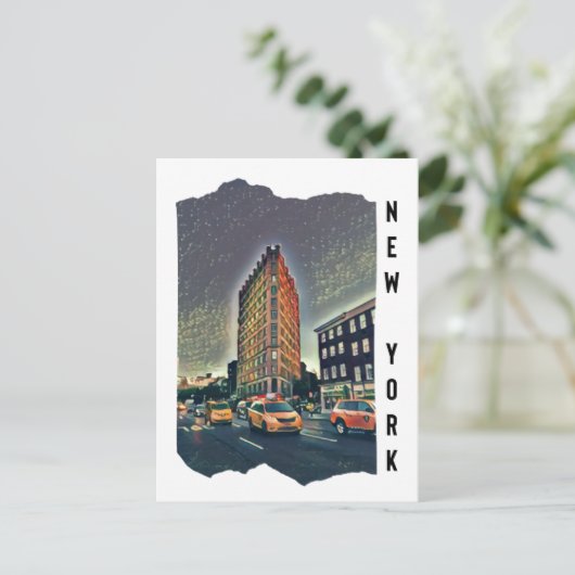 ニューヨーク市立美的フォトアート ポストカード (スタンド正面)