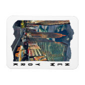 ニューヨーク市立美的フォトアート マグネット (横)