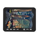 ニューヨーク市立美的フォトアート マグネット (横)