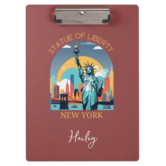 ニューヨーク市自由の女神 クリップボード