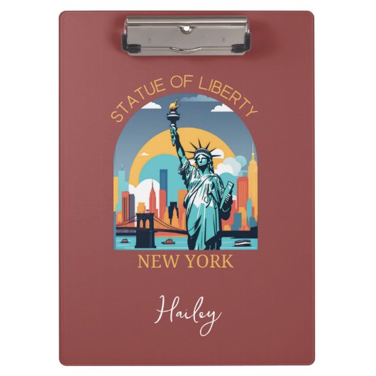 ニューヨーク市自由の女神 クリップボード (正面)