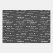 ニューヨーク市街 ラッピングペーパーシート (正面3)