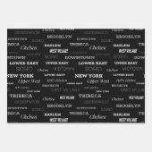 ニューヨーク市街 ラッピングペーパーシート (正面2)