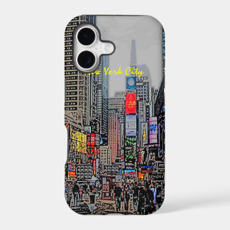 ニューヨーク市街iPhoneケース