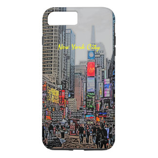 ニューヨーク市街iPhoneケース iPhone 8 Plus/7 Plusケース