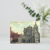 ニューヨーク市警察本部はがき1911 ポストカード (スタンド正面)