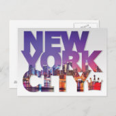ニューヨーク市郵便はがき ポストカード (正面/裏面)