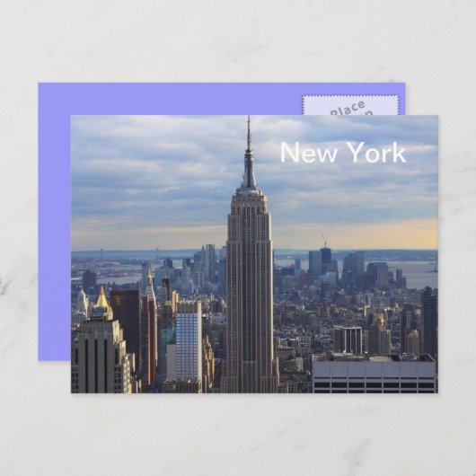 ニューヨーク市郵便はがき ポストカード (正面/裏面)