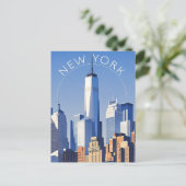 ニューヨーク市郵便はがき ポストカード (スタンド正面)