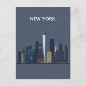 ニューヨーク市郵便はがき ポストカード (正面)
