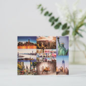 ニューヨーク市郵便はがき ポストカード (スタンド正面)