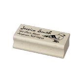 ニューヨーク市鳩バードガルシーガルアドレス ラバースタンプ (スタンプ)