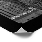 ニューヨーク市黒白 ポスター (角)