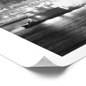 ニューヨーク市黒白 ポスター (角)