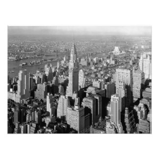ニューヨーク市1932年ヴィンテージ写真プリント フォトプリント