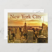 ニューヨーク市 – はがき (正面/裏面)