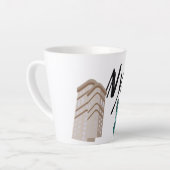 ニューヨーク市 カフェラテマグ (左アングル)