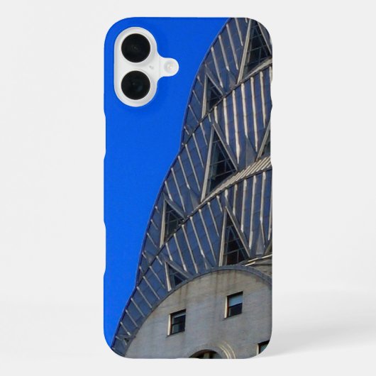 ニューヨーク市　クライスラー・ビルディング iPhoneケース (裏面)