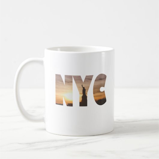 ニューヨーク市 コーヒーマグカップ (左)