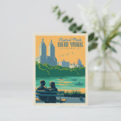 ニューヨーク市 |セントラルパーク ポストカード (スタンド正面)