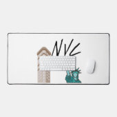 ニューヨーク市 ニューヨーク デスクマット (キーボード&マウス)