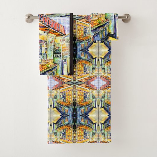 ニューヨーク市 バスタオルセット (インサイチュ)