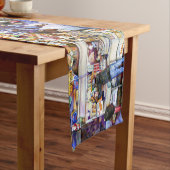 ニューヨーク市·ホットドッグ·ゴッド ショートテーブルランナー (インサイチュ)