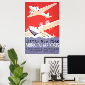 ニューヨーク市 ポスター (ホームオフィス)