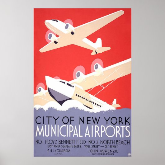 ニューヨーク市 ポスター (正面)