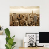 ニューヨーク市 ポスター (ホームオフィス)