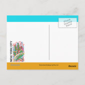 ニューヨーク市 ポストカード (裏面)