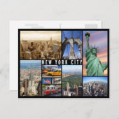 ニューヨーク市 ポストカード (正面/裏面)