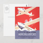 ニューヨーク市 ポストカード (正面/裏面)