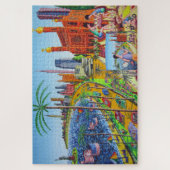 ニューヨーク市 ラファエル・ペレス 絵画 ジグソーパズル (縦)