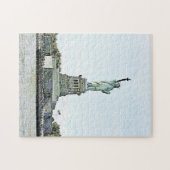 ニューヨーク市-自由の女神 ジグソーパズル (横)