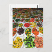 ニューヨーク市，通りフェア，手作りマグネット ポストカード (正面/裏面)