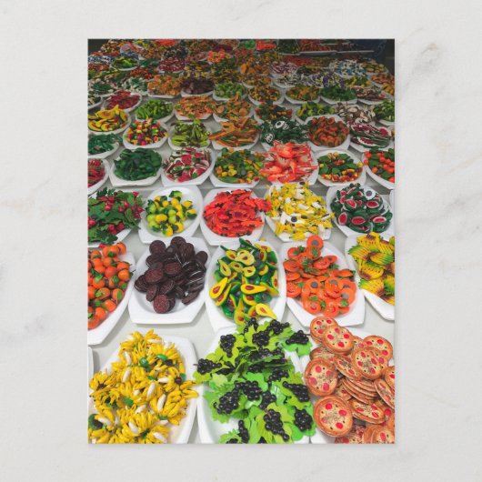 ニューヨーク市，通りフェア，手作りマグネット ポストカード (正面)